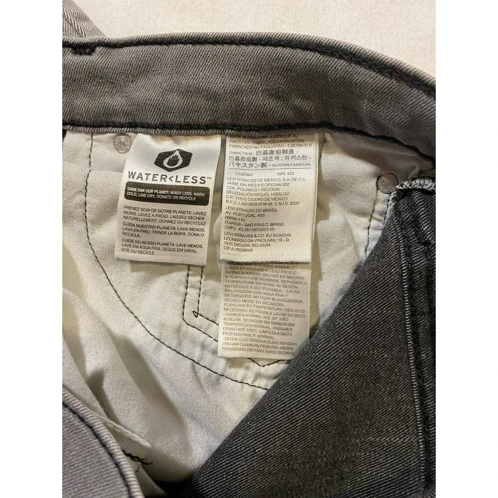 Levis note bleach